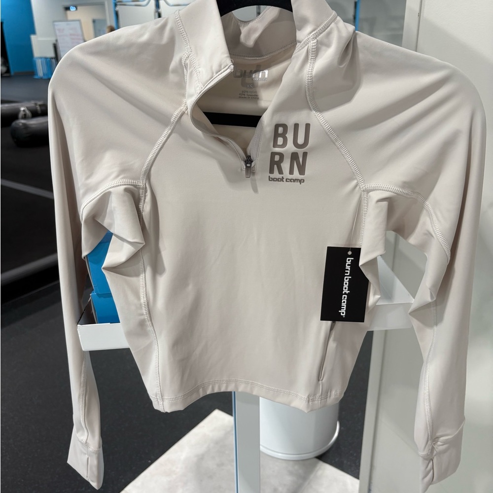 Women's Cream Long Sleeve Top